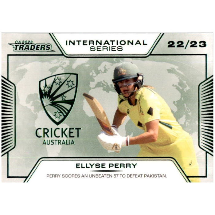 Ellyse Perry, International Series, 2023-24 TLA Traders Cricket