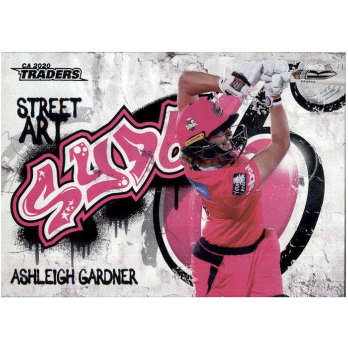 Ashleigh Gardner, Street Art, 2023-24 TLA Traders Cricket