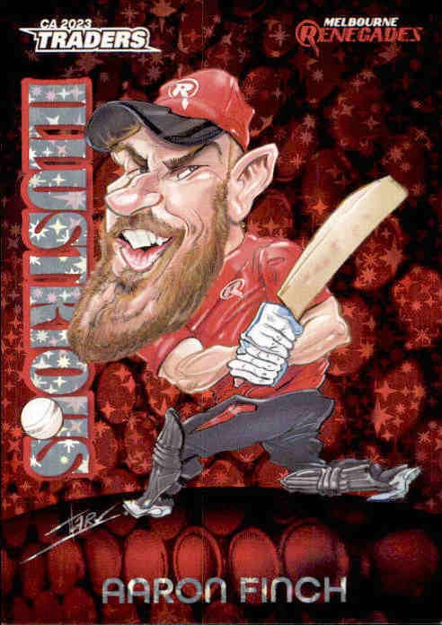 Aaron Finch, Illustrious Luxe Edition, 2023-24 TLA Traders Cricket