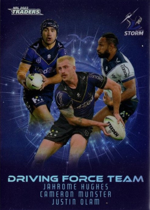 Melbourne Storm, Driving Force Team Case Card, 2023 TLA Traders NRL