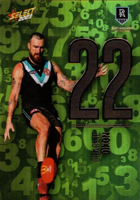 Charlie Dixon, Numbers, 2023 Select AFL Footy Stars