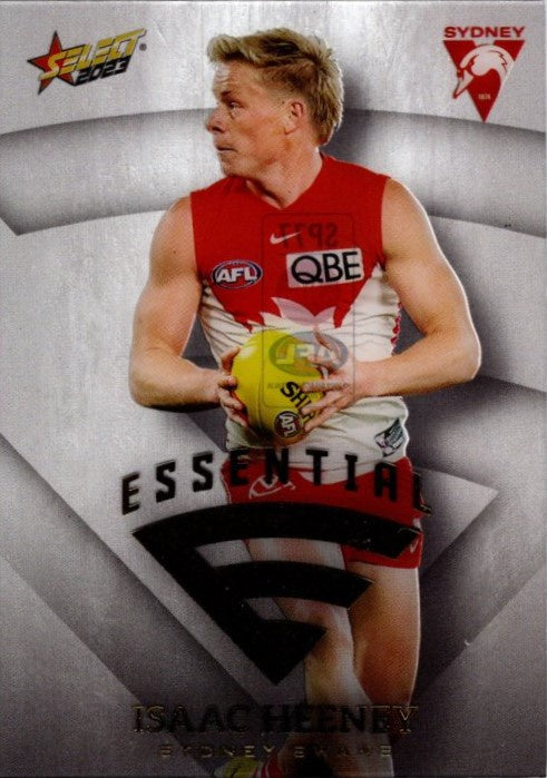 Isaac Heeney, Acetate Essential, 2023 Select AFL Footy Stars
