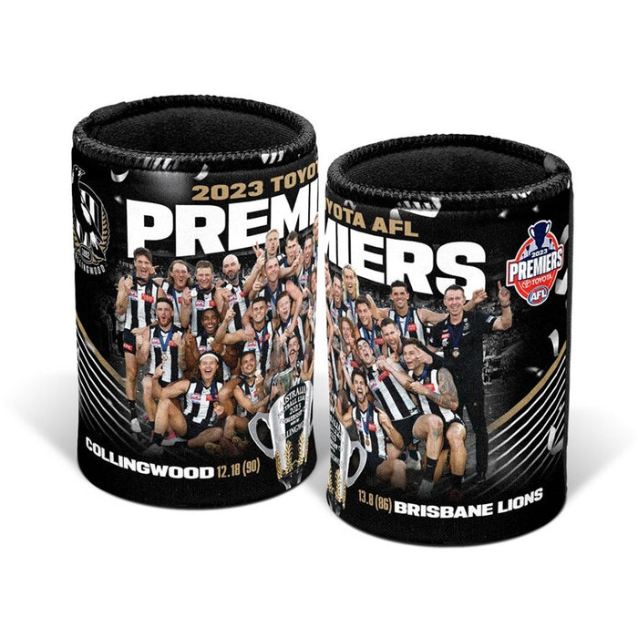 Collingwood Magpies 2023 Premiers Team Can Cooler