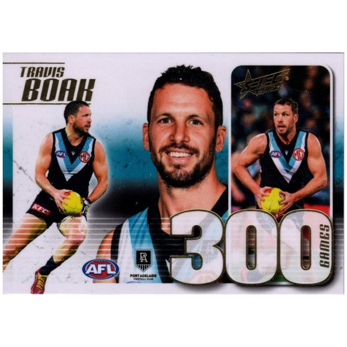 Travis Boak, 300 Game Case Card, 2023 Select AFL Footy Stars