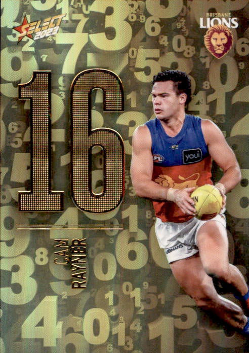 Cam Rayner, Numbers, 2023 Select AFL Footy Stars