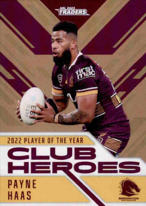 Payne Haas, Bronze Club Heroes, 2023 TLA Traders NRL