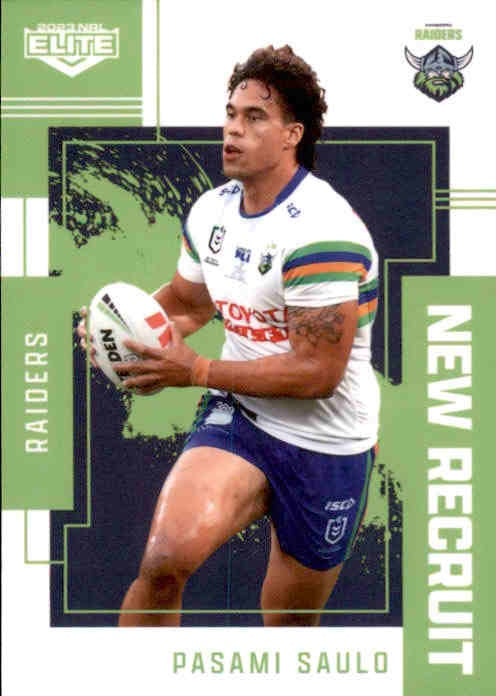 Pasami Saulo, New Recruit, 2023 TLA Elite NRL Rugby League