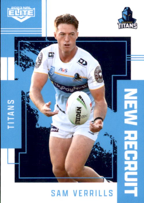 Sam Verrills, New Recruit, 2023 TLA Elite NRL Rugby League