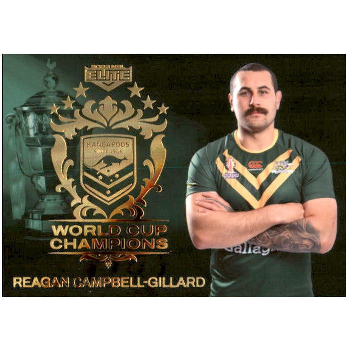 Reagan Campbell-Gillard, World Cup Champions, 2023 TLA Elite NRL Rugby League