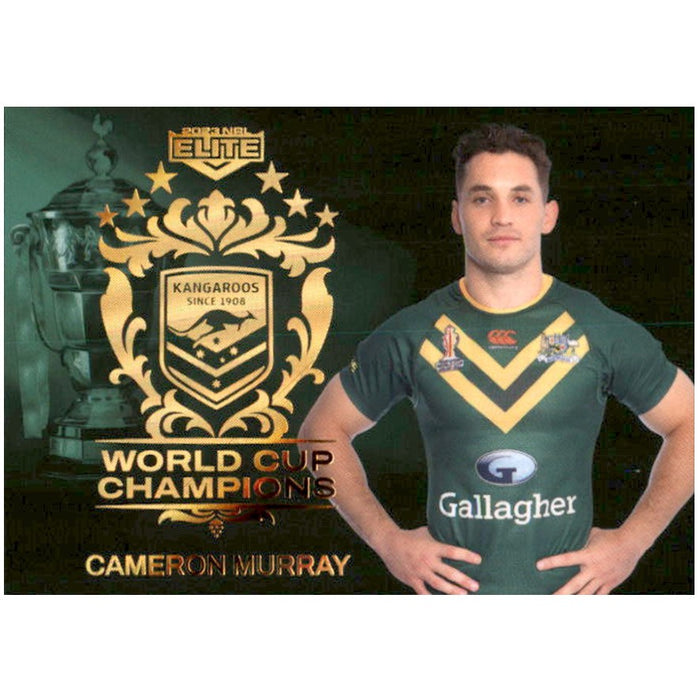 Cameron Murray, World Cup Champions, 2023 TLA Elite NRL Rugby League