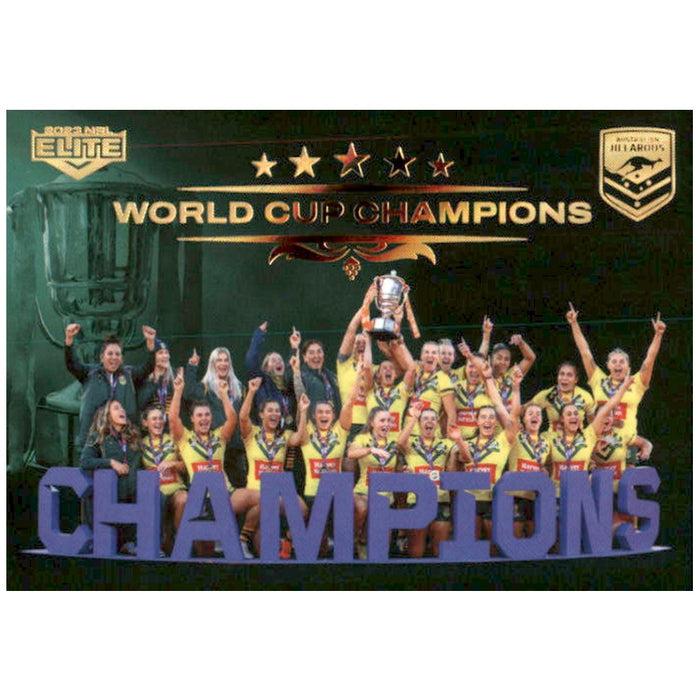Jilaroos, World Cup Champions, 2023 TLA Elite NRL Rugby League