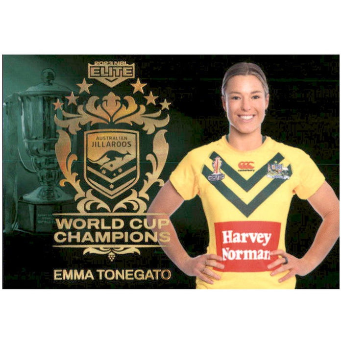 Emma Tonegato, World Cup Champions, 2023 TLA Elite NRL Rugby League