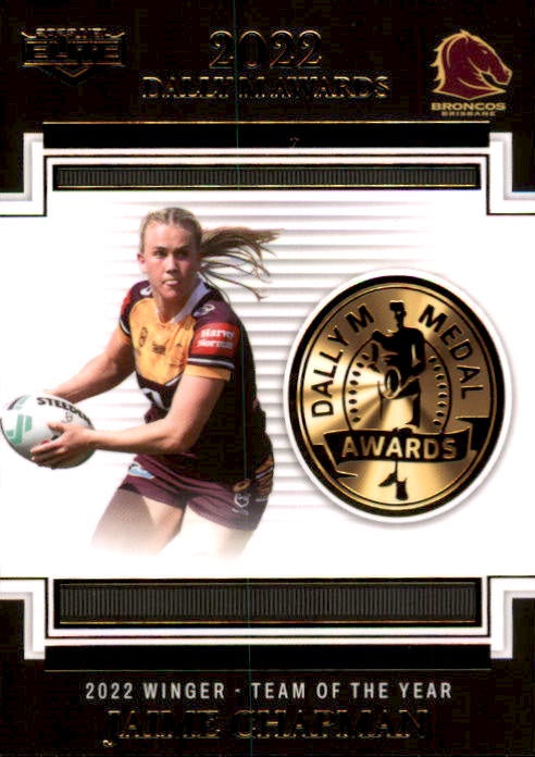 Jaime Chapman, Dally M Awards, 2023 TLA Elite NRL Rugby League