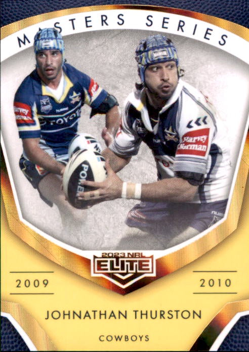 Johnathan Thurston, MS04, Masters Series, 2023 TLA Elite NRL Rugby League