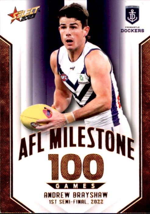 Andrew Brayshaw, Milestone, 2023 Select AFL Footy Stars