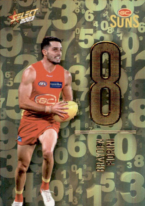 Brayden Fiorini, Numbers, 2023 Select AFL Footy Stars
