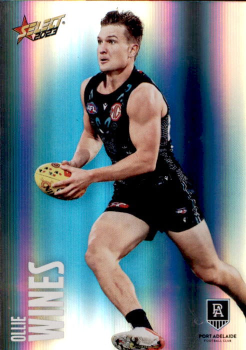 Ollie Wines, 131, Parallel, 2023 Select AFL Footy Stars