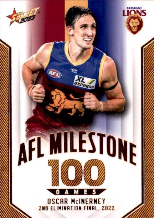 Oscar McInerney, Milestone, 2023 Select AFL Footy Stars