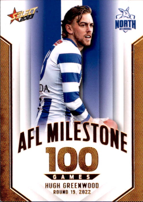 Hugh Greenwood, Milestone, 2023 Select AFL Footy Stars