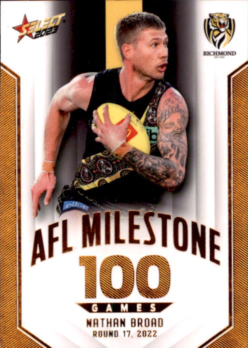 Nathan Broad, Milestone, 2023 Select AFL Footy Stars
