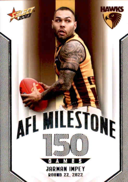 Jarman Impey, Milestone, 2023 Select AFL Footy Stars