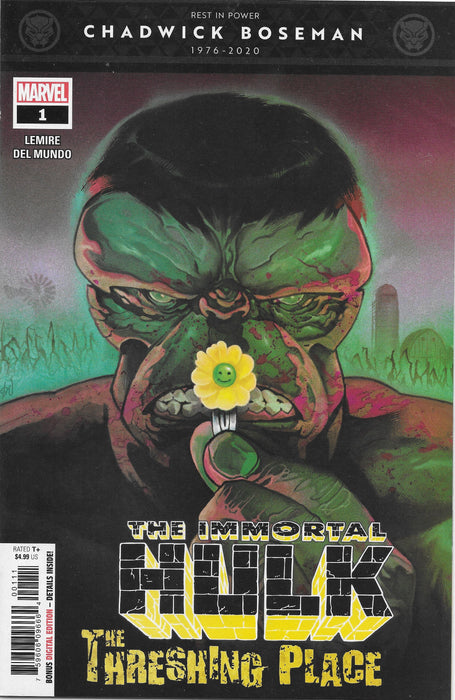 The Immortal Hulk, The Threshing Place, #1 Comic
