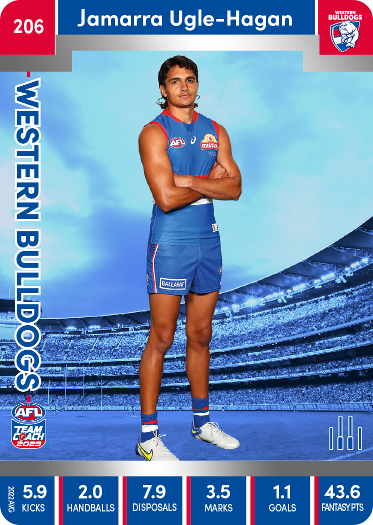 JamarraUgle-Hagan, 206, Silver Parallel, 2023 Teamcoach AFL