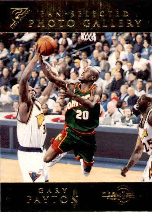 Gary Payton, Fan Selected, 1999-00 Topps Gallery Basketball NBA