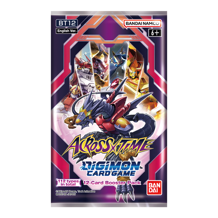 Digimon Card Game Across Time BT12 Booster Pack