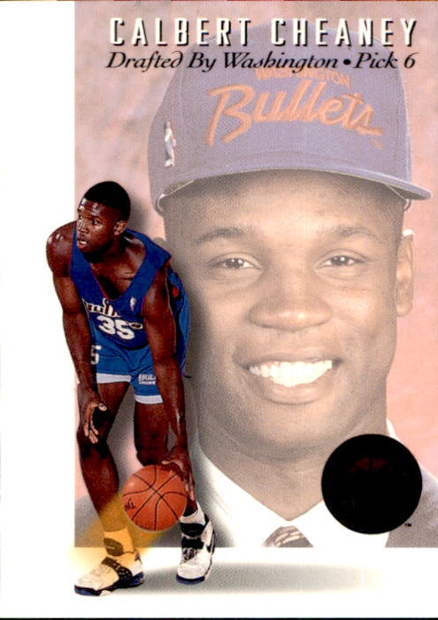 Calbert Cheaney, Draft Pick, 1993-94 Skybox Basketball NBA