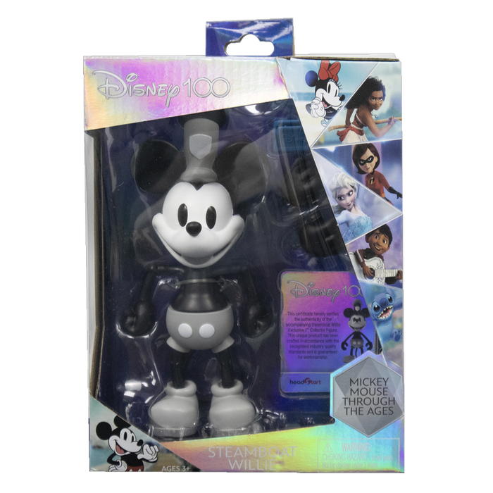 Disney 100 - Steamboat Willie, 6" Collector Figure