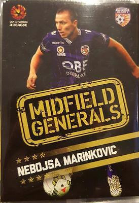 2015-16 Tap'n'play FFA A-League Soccer Midfield Generals, Marinkovic, # MG-09