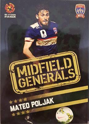 2015-16 Tap'n'play FFA A-League Soccer Midfield Generals, Mateo Poljak, # MG-08