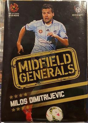 2015-16 Tap'n'play FFA A-League Soccer Midfield Generals, Dimitrijevic, # MG-10