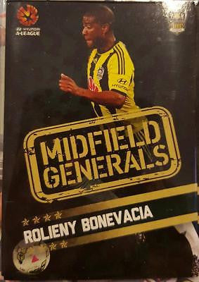 2015-16 Tap'n'play FFA A-League Soccer Midfield Generals, Bonevacia, # MG-11