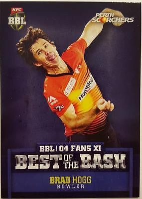 2015-16 Tap'n'play CA BBL 05 Cricket, Best of the Bash, Brad Hogg