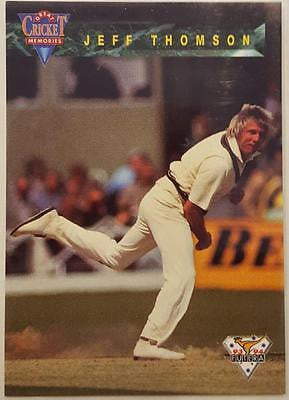 1993-94 Futera Great Cricket Memories, Jeff Thomson, #112