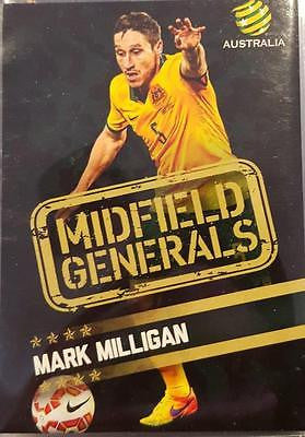 2015-16 Tap'n'play FFA A-League Soccer, Midfield Generals, Mark Milligan # MG-01