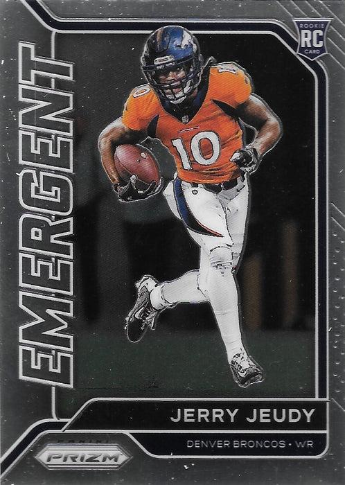 Jerry Jeudy, Emergent, 2020 Panini Prizm Football NFL