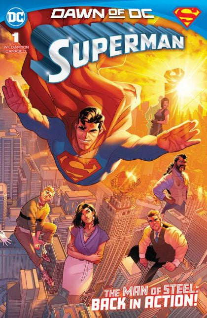 Superman, Vol. 6, #1 Comic Debut of Supercorp, 1st cameo app. Dr. Pharm, 1st cameo app. Graft
