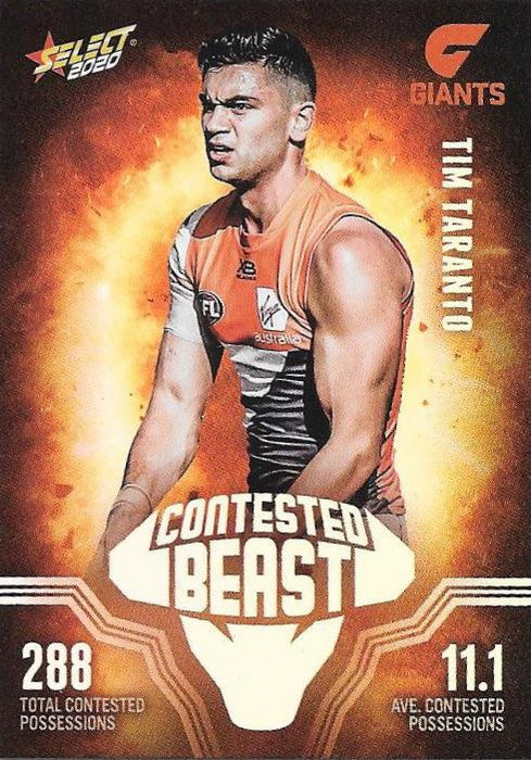Tim Taranto, Contested Beasts, 2020 Select AFL Footy Stars