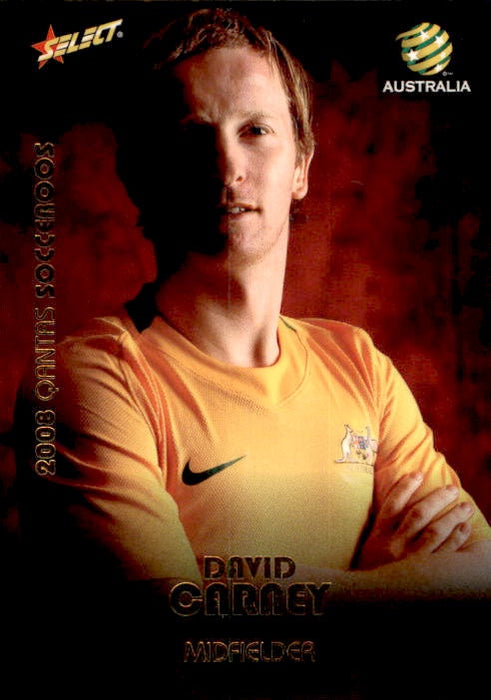 David Carney, Socceroos, 2008 Select A-League Soccer