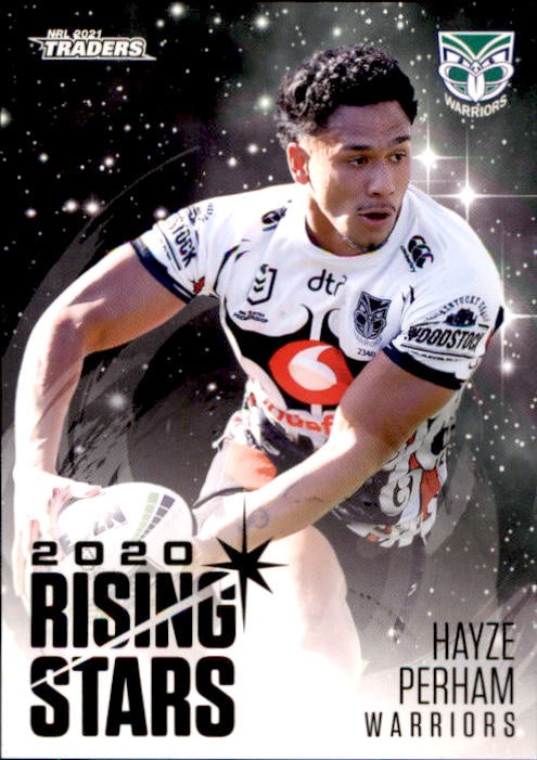 Hayze Perham, Rising Stars, 2021 TLA Traders NRL — Ja Ja's Collectables