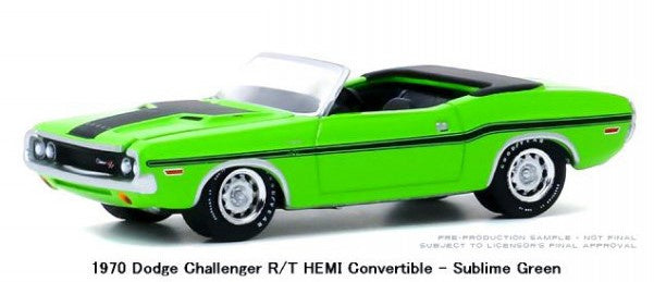 1970 Dodge Challenger R/T Hemi, GL Muscle Series 23, 1:64 Diecast Vehicle