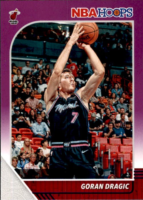 Goran Dragic, #96, Purple Parallel, 2019-20 Panini Hoops Basketball NBA