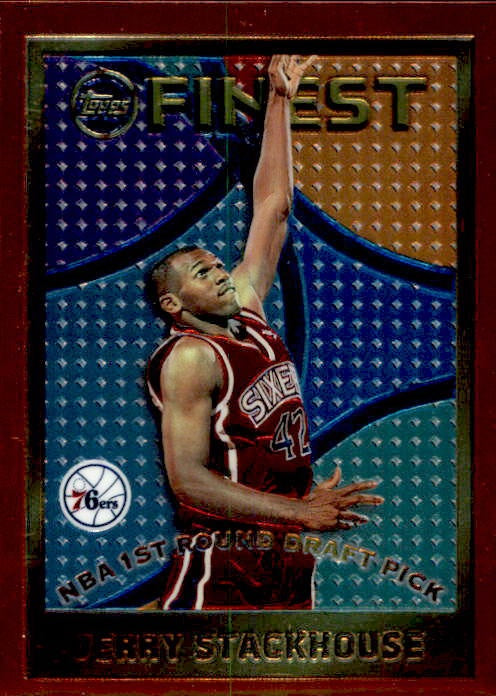 Jerry Stackhouse, RC, 1995-96 Topps Finest Basketball NBA