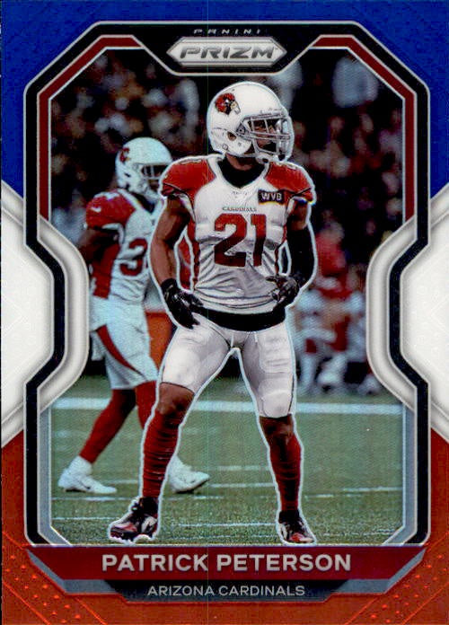 Patrick Peterson, Red White Blue Prizm, 2020 Panini Prizm Football NFL