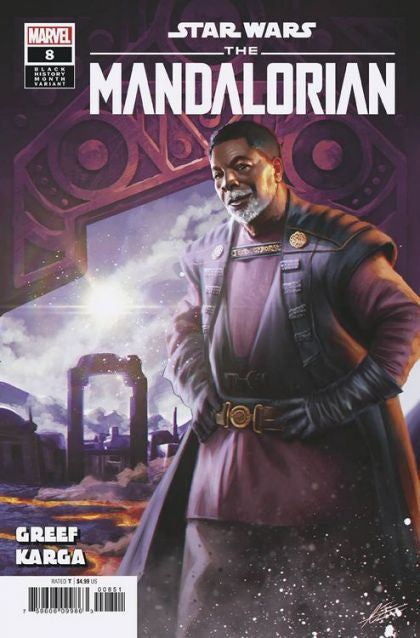 Star Wars The Mandalorian #8 Black History Month Variant Comic