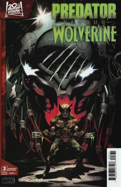 Predator vs. Wolverine #3 Kubert Variant Comic