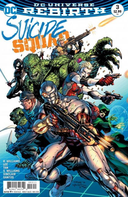 DC Universe Rebirth, Suicide Squad, Vol. 4, #3 Comic